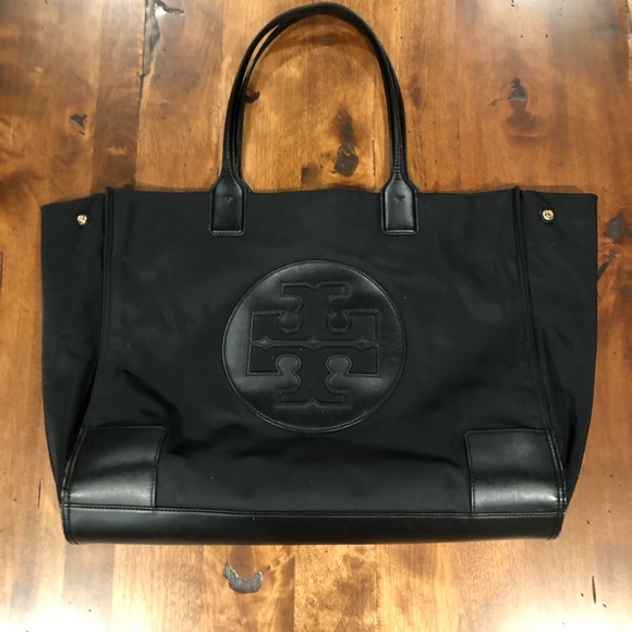 Tory Burch Handbags - Tory Burch Black Nylon Ella Tote